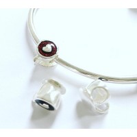 BE-352 Berloque Xícara de Café In Love em Prata BE-352 Berloque Xícara de Café In Love em Prata