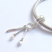 PG-353 Pingente Trio Master Chef em Prata 