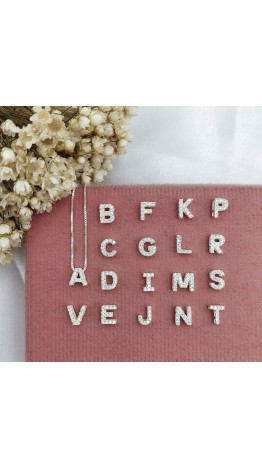 Gargantilhas Letras ( iniciais) valor und 