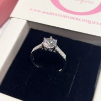 Anel Solitario Realeza Prata 925 Anel Solitario Realeza Prata 925