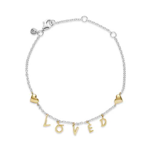 Pulseira Loved em Prata 925 