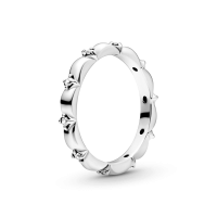 Anel Mandala das Flores Prata 925 Zirconias 