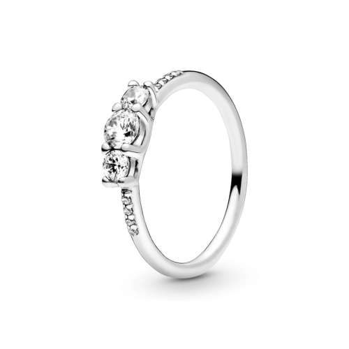 Anel  Contos de Fada Prata 925 Zirconias 