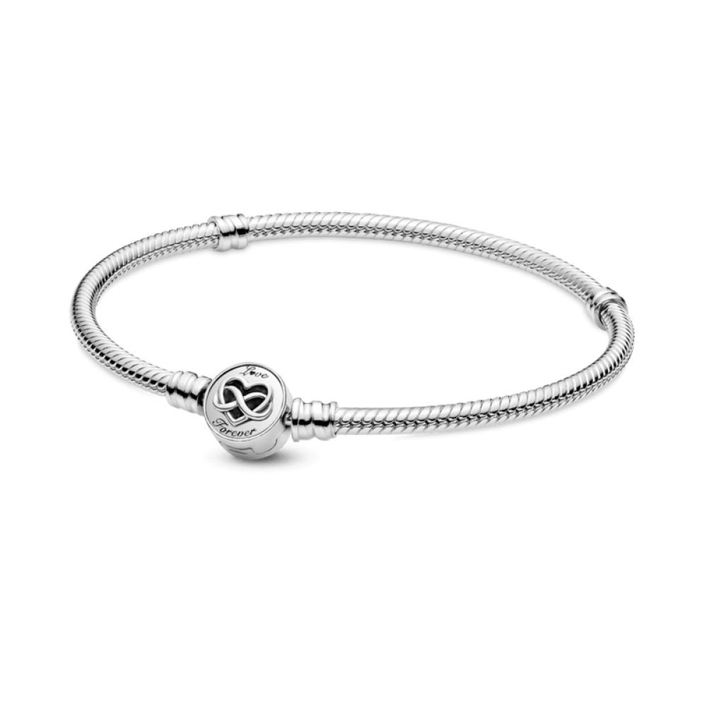 Pulseira Infinito Amor Para sempre Prata 925