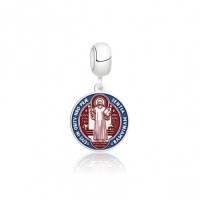 Berloque São Bento Oração Prata 925