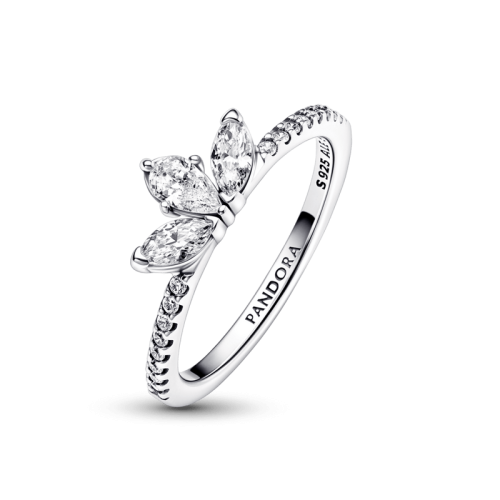 Anel  Beleza Natural Navete Prata 925