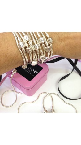 Pulseira Mary Story Prata 925 
