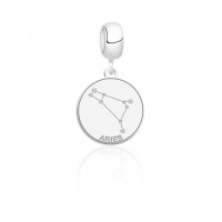 Berloque Aries & Constelação Prata 925