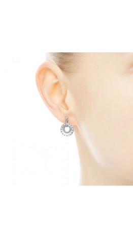 Brincos Margaridas Prata 925 e Esmalte 