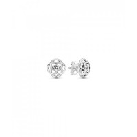 Brincos Flor de Lotus Prata 925