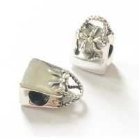 BE-23 Berloque Amamos Bolsa em Prata 925