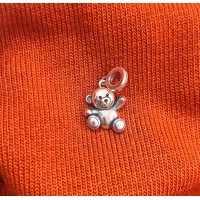 Berloque Urso Ted Prata 925 Berloque Urso Ted Prata 925