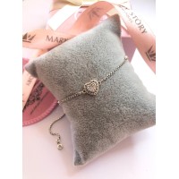 Pulseira Ajustável lover Prata 925 e Zirconias Pulseira Ajustável lover Prata 925 e Zirconias