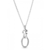 Gargantilha  Amor que Une Prata 925