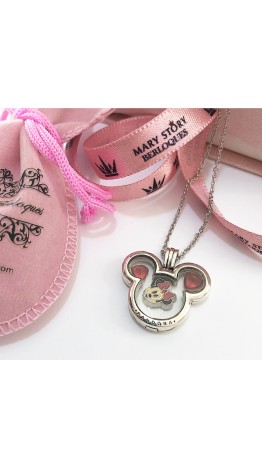 Capsula Cola Minnie Prata 925 