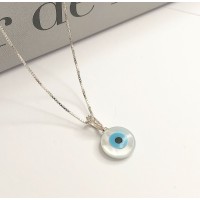 Gargantilha Olho Grego Prata & Zirconias Gargantilha Olho Grego Prata & Zirconias