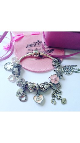Pulseira Mary Story Prata 925 