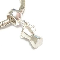 PG-69 Pingente Cafeteira Portuguesa em Prata 925