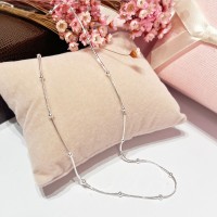 Gargantilha Bolinhas 40 CMT prata 925 Gargantilha Bolinhas 40 CMT prata 925