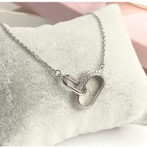 Gargantilha Cartier (inspirad) Prata 925