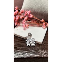 Berloque Filhas Amor Prata 925 Berloque Filhas Amor Prata 925