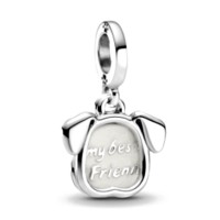 Berloque Dog My Best Friend prata 925 Berloque Dog My Best Friend prata 925