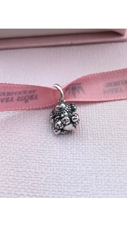 Berloque Poodle  Prata 925
