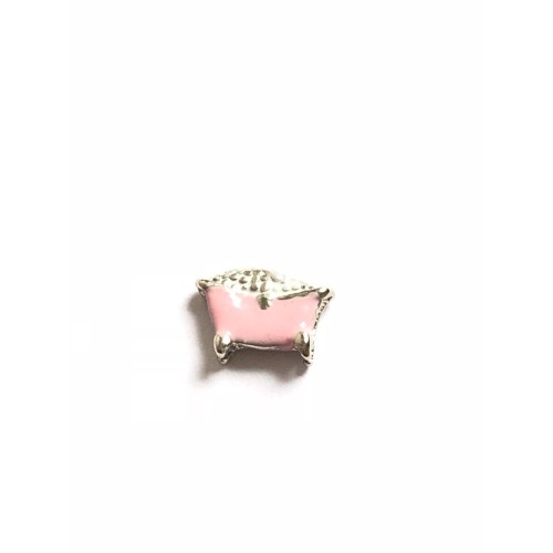 MCH-27 Mini Charm Banheira Rosa