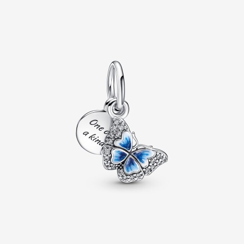 Berloque Lover Borboleta Prata 925