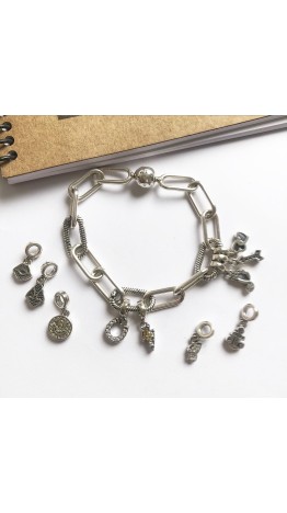 Pulseira  Ellos em Prata 925