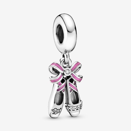 Pingente   sapatilha Balet Prata 925