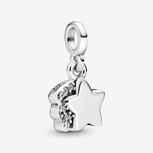 Pingente Estrela Prata 925 Me 