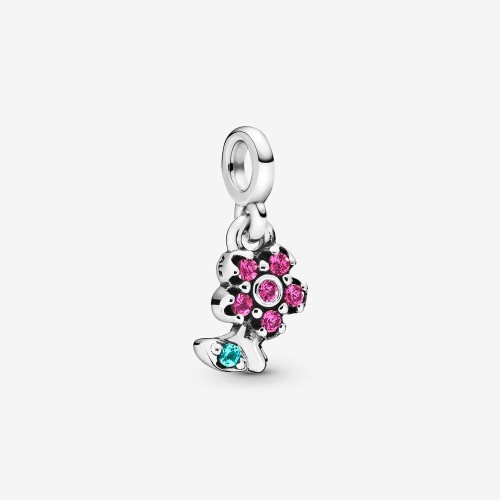 Pingente Flor Vermelha Me 