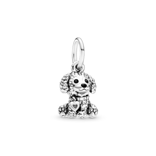 Berloque Poodle  Prata 925