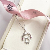 Gargantilha Menina Sapeca Prata 925 Gargantilha Menina Sapeca Prata 925