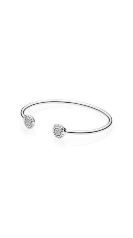 Bracelet Ajustável Prata 925 & Zirconias