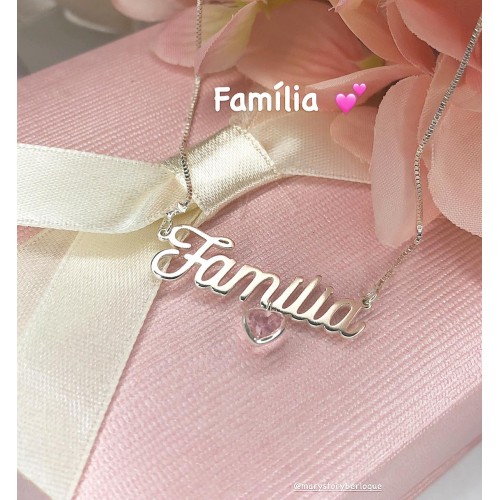 Gargantilha Família In lover 925