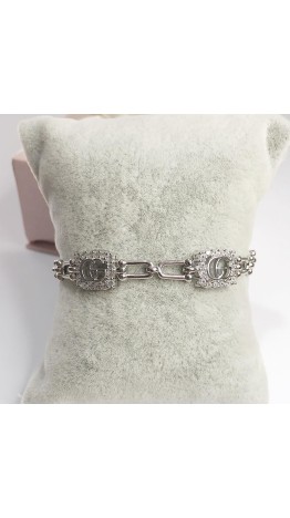 Pulseira Ellos CG  em prata 925 & Zirconias 