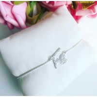 PL-20 Pulseira FÉ em Prata 925 e Zirconias PL-20 Pulseira FÉ em Prata 925 e Zirconias