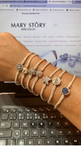 Pulseira Infinito Amor Para sempre Prata 925