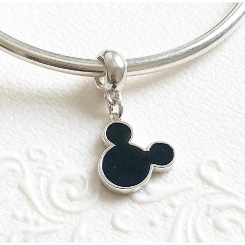 PG-21 Pingente  Ratinho Encantado  em Prata 925