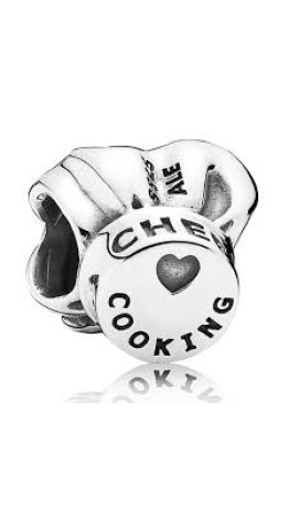 BE-177 Berloque In Love Chef em Prata 925