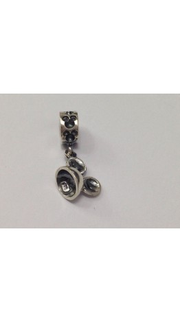 PG-273 Pingente Orelhas do Mickey em Prata 925