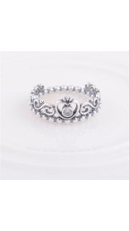 A-95 Anel Princess Em Prata 925 E Zirconia