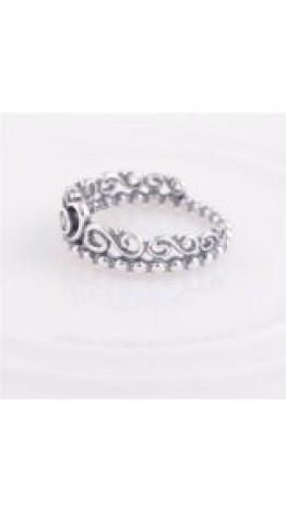 A-95 Anel Princess Em Prata 925 E Zirconia