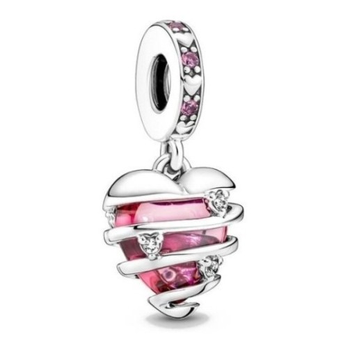 Berloque Amor Perfeito Prata 925