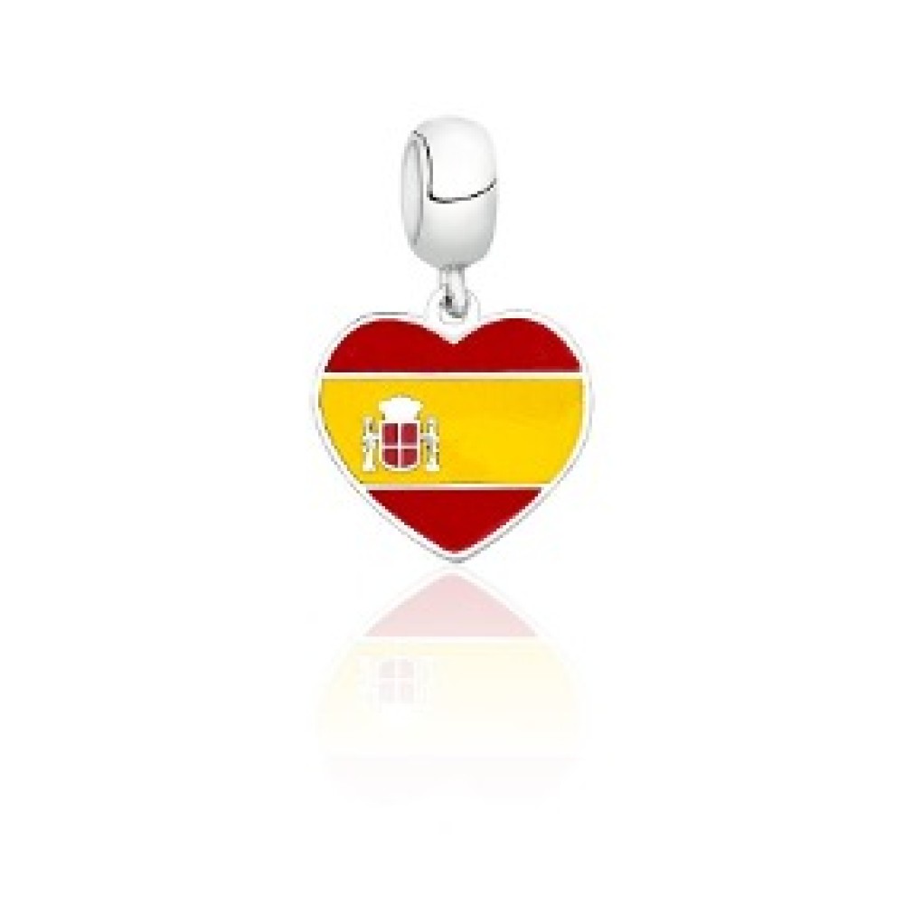 PG-175 Pingente In Love Espanha em Prata 925