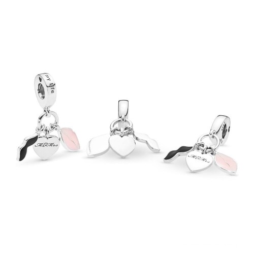 PG-245 Pingente Mr & Mras ( Senhor e Senhora Recem casados) 