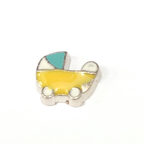 MCH-39 Mini Charm Carrinho de bebê