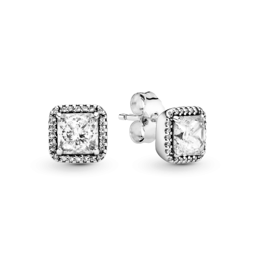 Brincos Beleza Eterna Cristal Prata 925